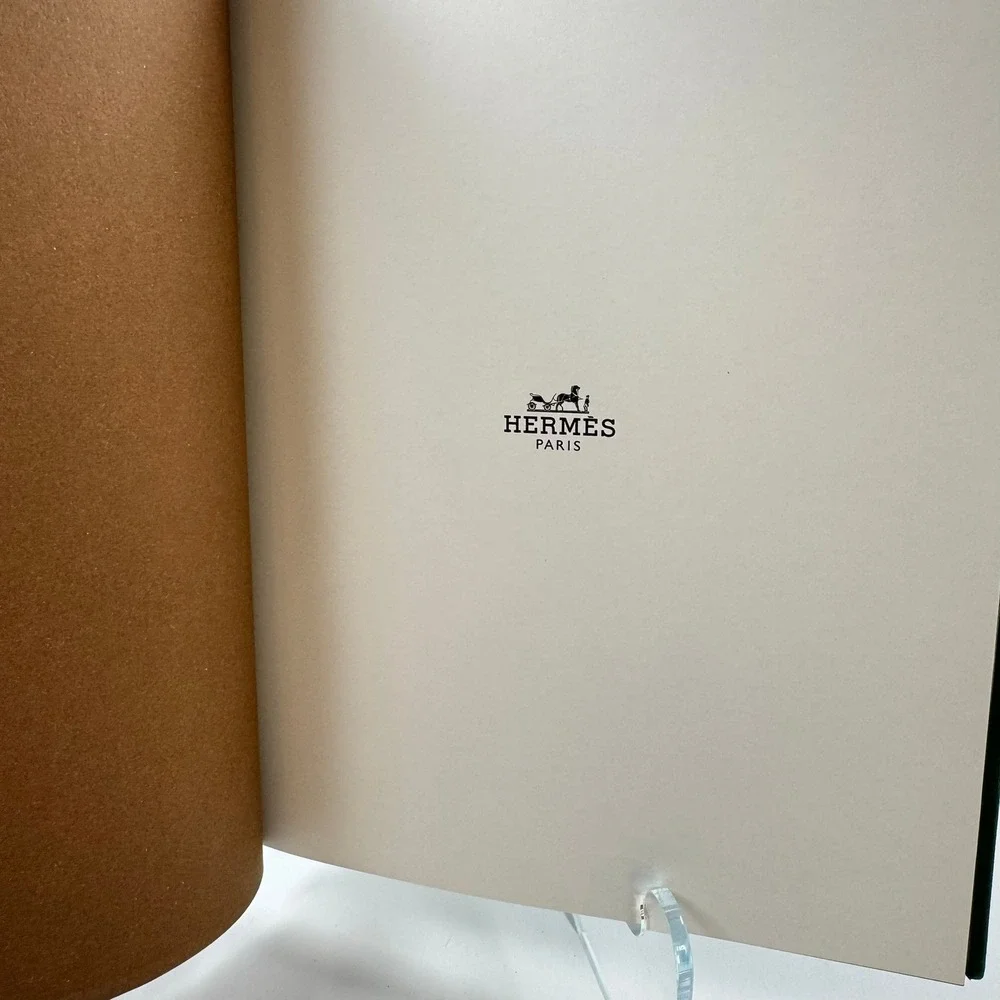Hermes La Maison Paris 2024 Hardcover Book Green Cloth Interior Design Luxury